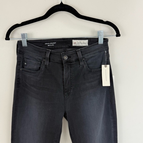 AG Adriano Goldschmied Stevie Straight High Rise Slim Jeans Size 26 NWT - Picture 3 of 15